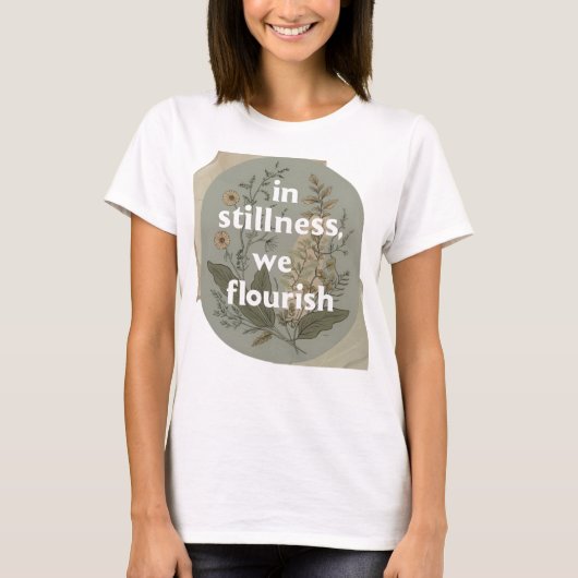 in stinless wir 3 geblüht T-Shirt (Vorderseite)