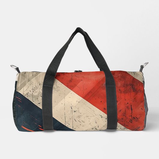 "In Style" - Zweiseitige Printwerbung von Männern Duffle Bag (Vorderseite)