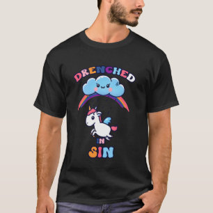In Sünde getränktes Tee-Shirt für Frauen Erwachsen T-Shirt