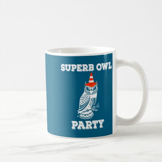 In Superb Owl Party Was Schatten Kaffeetasse (Rechts)
