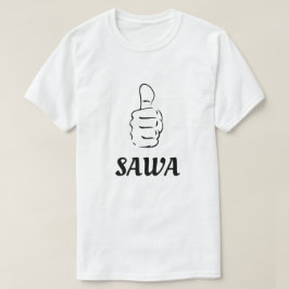 In Swahili (sawa) geht es nach oben und okay T-Shirt