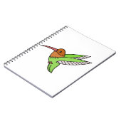 In Sweet Hummingbird Notizblock (Linke Seite)
