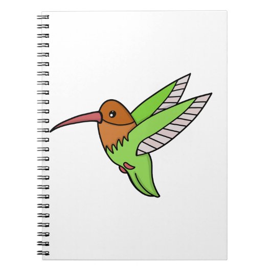 In Sweet Hummingbird Notizblock (Vorderseite)