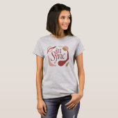 In Sync Valentinstag Damen T-Shirt (Vorne ganz)