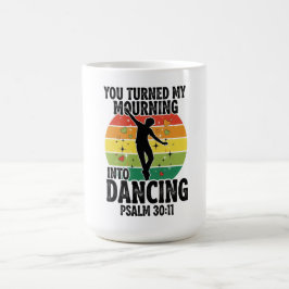 In tanzendes Design stürzen Kaffeetasse