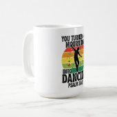 In tanzendes Design stürzen Kaffeetasse (Vorderseite Links)