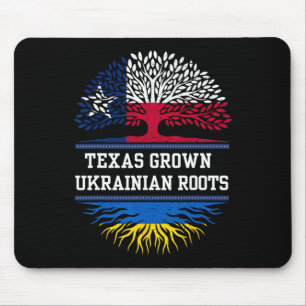 In Texas aufgewachsen mit ukrainischen Wurzeln - U Mousepad