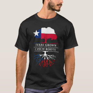 In Texas gewachsen mit tschechischen Wurzeln Tsche T-Shirt