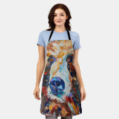 In the Bear's Gaze Apron Schürze (Getragen)