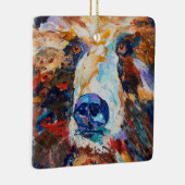 "In the Bear's Gaze" Ceramic Ornament (Rechts)