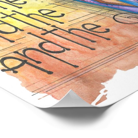 In The Beginning Poster (Ecke)