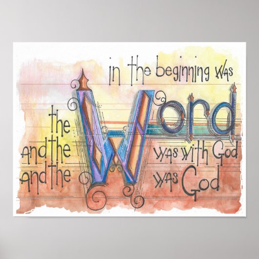 In The Beginning Poster (Vorne)