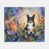 In the Evening Fleecedecke (Vorderseite (Horizontal))