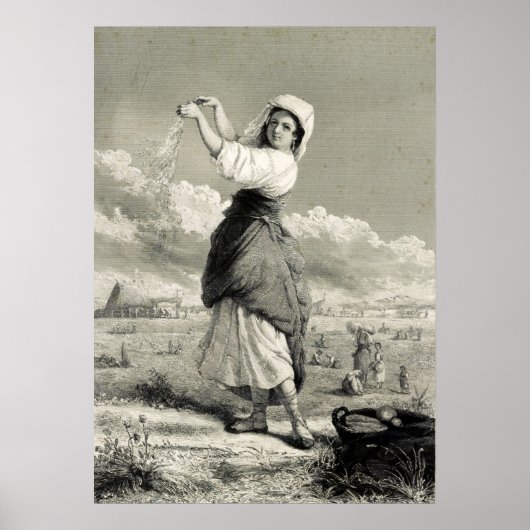 In the Fields - J G Chapman - 1861 Poster (Vorne)
