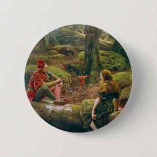 In The Forest Of Arden, c. 1892 von John Collier Button