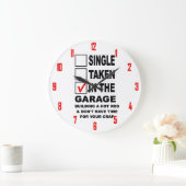 IN THE GARAGE BUILDING A HOT ROD GROßE WANDUHR (Zuhause)