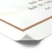 ~In the Garden Comforcieren Hymn Garden Antique Ro Poster (Ecke)