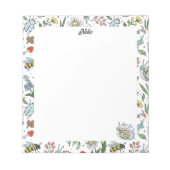 In the Garden Notepad Notizblock (Vorderseite)