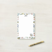 In the Garden Notepad Post-it Klebezettel (Auf Schreibtisch)