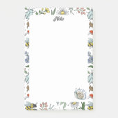 In the Garden Notepad Post-it Klebezettel (Vorderseite)