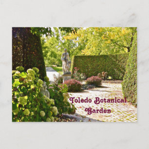 "IN THE GARDEN" TOLEDO BOTANICAL GARDENS (FOTO) POSTKARTE