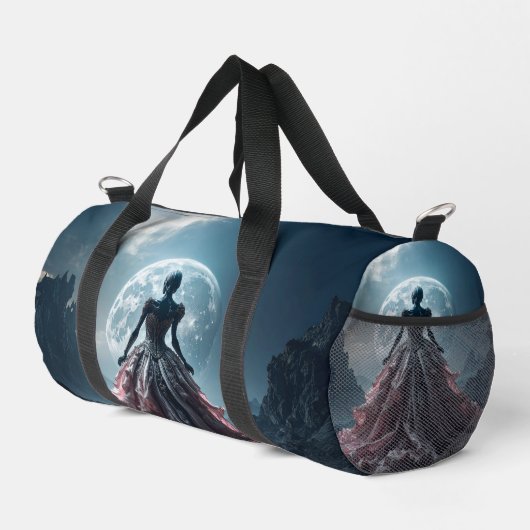 In the glow of the moon duffle bag (Rechte Ecke)