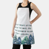 In The Heart Of The Winter Forest Schürze (InSitu)