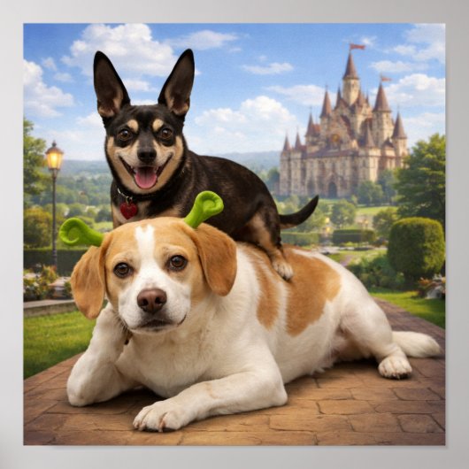 "In the Morning, I'm making Waffles!" Poster (Vorne)