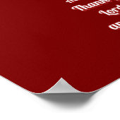 In the Name of Jesus ...Strong... Poster (Ecke)