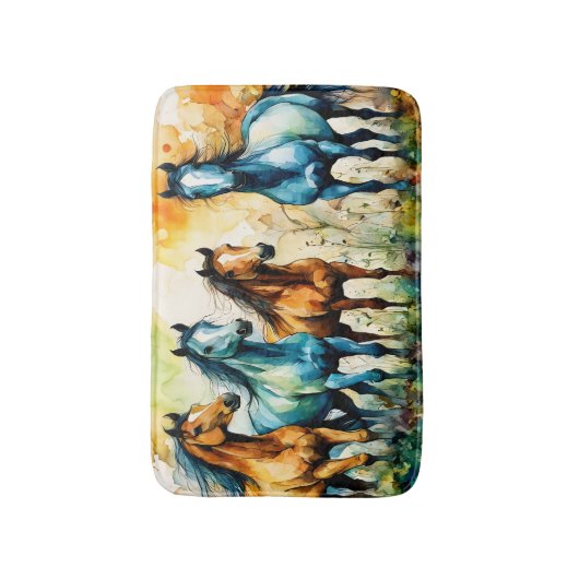 In the Pasture Badematte (Vorderseite Vertikal)