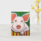 In the Pig Pen Karte (Gelbe Blume)