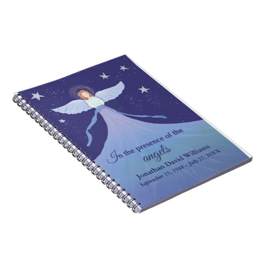 In the Presence of the Angels – Heavenly Remembran Notizblock (Rechte Seite)