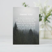 In the quiet stillness of nature dankeskarte (Stehend Vorderseite)