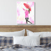 IN THE RAIN LEINWANDDRUCK (Insitu (Schlafzimmer))