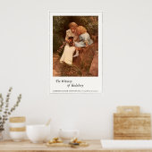 In The Rock Garden. Circa 1913. Poster (Küche)