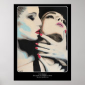 "In the Shadows" Gemälde auf einem Poster (Vorne)