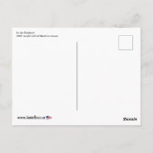 "In the Shadows" Gemälde auf einem Postkarte (Rückseite)
