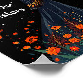 In The Stars We Find Our Ancestors Day Of The Dead Poster (Ecke)