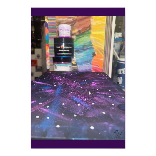 In The Studio With Mica Fotodruck (Vorne)