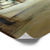 In the Wings at the Opera House, 1889 Poster (Ecke)