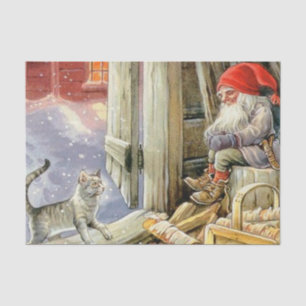 "In the Woodshed" von Jenny Nystrom Seidenpapier