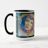 In the World Beyond Space Fantasy Portrait Tasse (Links)