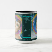 In the World Beyond Space Fantasy Portrait Tasse (Zentrum)