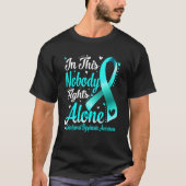 In This Family Nobody Fight Alone Ectodermal Dysph T-Shirt (Vorderseite)