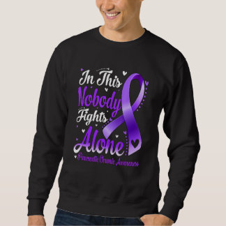 In This Family Nobody Fight Alone Pediatric Stroke Sweatshirt