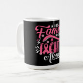 In this Family Nobody Fights Alone Kaffeetasse (Vorderseite Links)