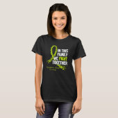 In This Family We Fight Together Lymphoma Awarenes T-Shirt (Vorne ganz)