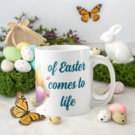 In this mug, the magic of Easter comes to life Kaffeetasse