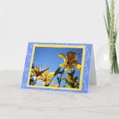 In Time Beileid Karte (Vorderseite)