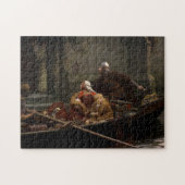 In Time of Peril, 1897 von Edmund Blair Leighton Puzzle (Horizontal)